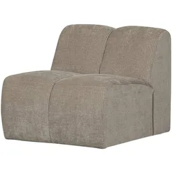 Modulsofa Mojo Flachcord Einzel-Element, Sand