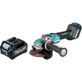 Makita GA 041 GD1 Akku Winkelschleifer 40 V max. 125 mm X-LOCK Brushless + 1x Akku 2,5 Ah - ohne Ladegerät