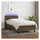 vidaXL Boxspringbett 100 x 200 cm Dunkelbraun