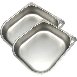 Cat Mate Edelstahlnäpfe x2, für automatische Futterautomaten C100/C200 (402)