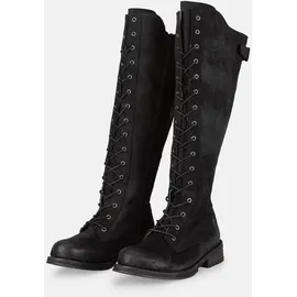 felmini wide fit Stiefel in Schwarz 37