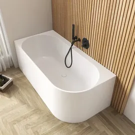 rivea Maila Eckbadewanne 166 x 80 cm (BR0077WH)