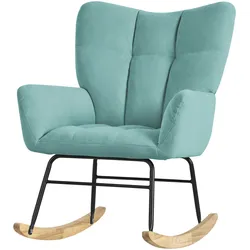 ML-Design Schaukelstuhl Sessel Schaukelsessel Relaxsessel Polstersessel Wohnzimmersessel