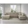 trends by hg Wohnlandschaft Polyester U-Form 3-Sitzer Beige