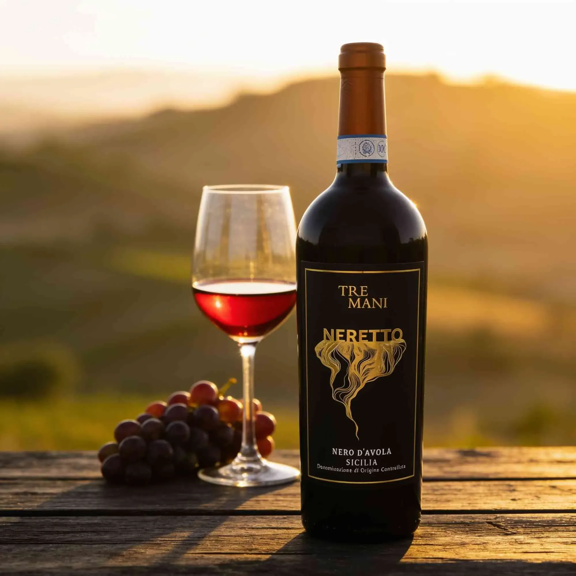 Tre Mani 2021 Tre Mani Neretto Nero d ́Avola 2021 Nero d ́Avola Italien
