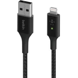 Belkin USB-A auf Lightning 1,2 m Schwarz