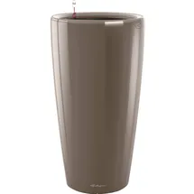 LECHUZA Rondo 32 Komplettset Ø 32 x 56 cm taupe hochglanz