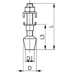 AMF Spannpratze 18 mm