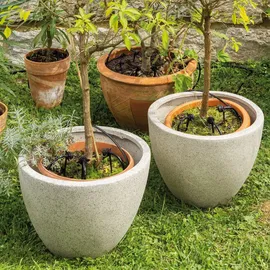 esotec WaterDrops Bewässerungssystem 100 l grau