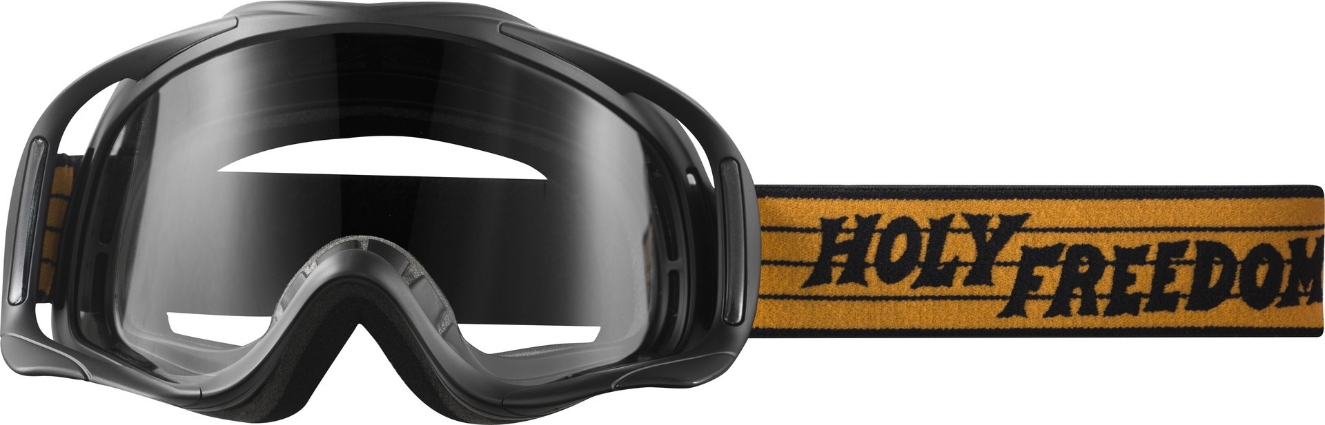 HolyFreedom Snowheels Motorcross bril, zwart-oranje