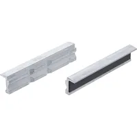 BGS Schraubstock-Schutzbacken 9285, Aluminium, Breite 150 mm, 2-tlg.