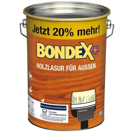 Bondex Holzlasur für Aussen 4,8 l dunkelgrau