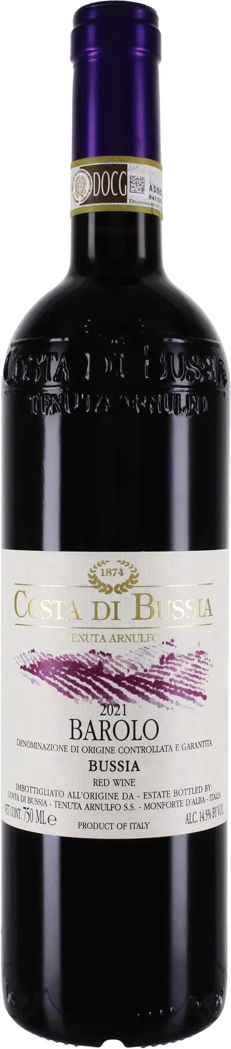 Renato Buganza 2021 Costa di Bussia Barolo Bussia 2021 Nebbiolo Italien