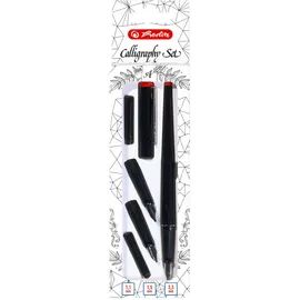 Herlitz Kalligraphie-Feder 1,1 / 1,5 / 2,3 mm Schwarz