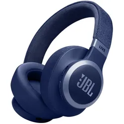 JBL Live 770NC, Kabellos, Anrufe/Musik, 20 - 20000 Hz, 256 g, Kopfhörer, Blau