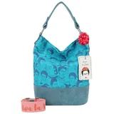 Fritzi aus Preußen Fritzi x Frida Kahlo Schultertasche 37 cm blau