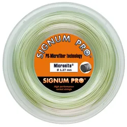 Signum Pro Tennissaite Micronite (Touch+Kontrolle) natur 200m Rolle