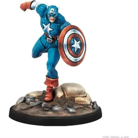 Atomic Mass Games Captain America Human Torch Figur - Multicolor