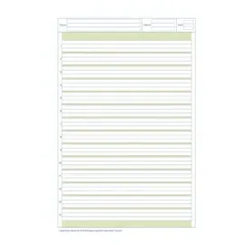 Brunnen Kieserblock A4 Lineatur 1 50 Blatt