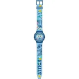 Lilo & Stitch Digitaluhr 1-tlg Gehäusefarbe Blau