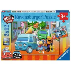 RAVENSBURGER 7623 Kinderpuzzle Abenteuer mit den Helden der Stadt