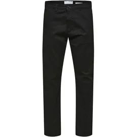 Selected Miles Flex Slim Fit Chinohose Schwarz 30 32