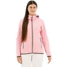 CMP Zip Hood 32a0456 Softshelljacke - Pink - M