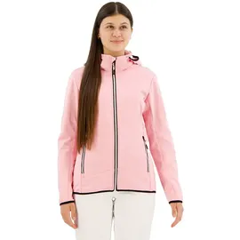 CMP Zip Hood 32a0456 Softshelljacke - Pink - M