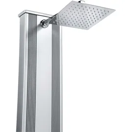 Formidra Dada Straight Solardusche Grau/Silber