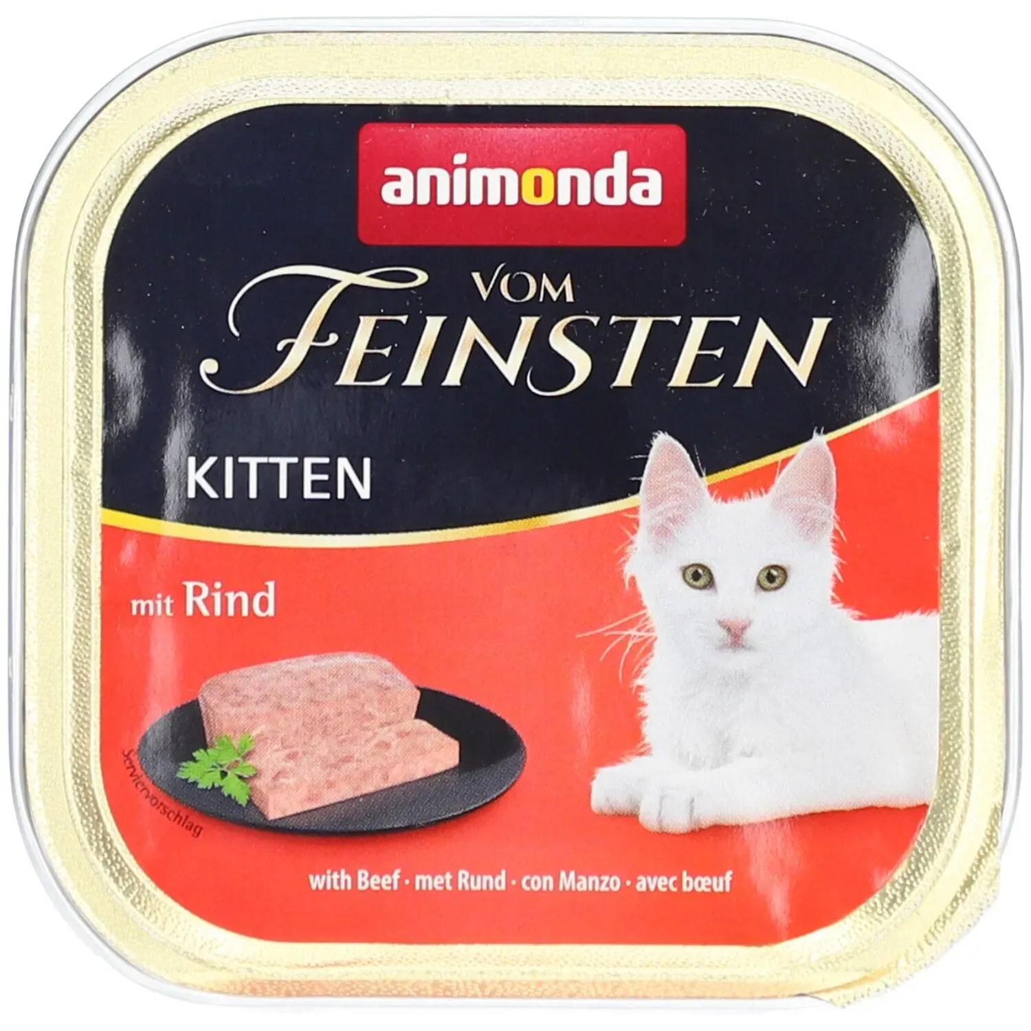 animonda Vom Feinsten Kitten mit Rind