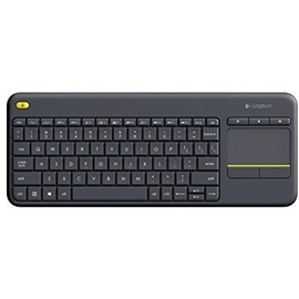 Logitech K400 Plus Wireless Touch Keyboard DNK/FIN/NOR/SWE schwarz 920-007141