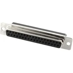 Econ Connect BU37CR, D-Sub, Schwarz, Nickel, Stahl, Zink, Nickel, 500 V, 500 m?