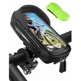 LuxusKollektion Smartphone-Halterung Fahrrad Handyhalterung Wasserdicht Motorrad Schwarz unter 7 Zoll schwarz