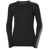 HELLY HANSEN Lifa Crew Langarm-baselayer - Black - L