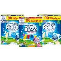 WEISSER RIESE Pulver 3x 90 WL (270WL) 1x Color & 2x Universal 3x 4,5kg