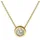 trendor Halskette 51364 Gold 333 / 8K Zirkonia Collier 40 cm