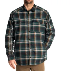 Klim Bridger, Hemd/Jacke - Dunkelblau/Orange - XXL