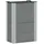 vidaXL Hochbeet 50 x 30 x 72 cm Grau