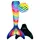 Fin Fun Mermaidens Original" Rainbow reef, Youth L 134-143