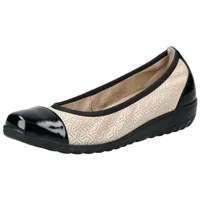 CAPRICE Ballerina in beige, Gr.: 38