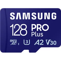 Samsung PRO Plus (2023) microSDXC-Speicherkarte 128 GB Leserate von bis zu 180 MB/s