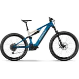 GHOST E-ASX UNIVERSAL HIGH - 29/27,5 Zoll 12K 800Wh Fully - candy blue/coffee arctic dust - L