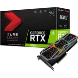 PNY Geforce Rtx 3080 Xlr8 Gaming Revel Epic-x Rgb Triple Fan Lhr Grafikkarte Schwarz/Silber