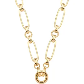 LEONARDO Charm-Kette »Halskette Mathilde Clip&Mix«, goldfarben
