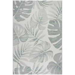 Outdoorteppich Esterni 240 x 340 cm Polypropylen Blau