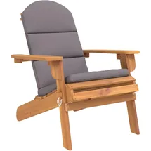 vidaXL Adirondack-Gartenstuhl 55,2 x 87,3 x 90 cm braun