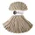 Bobbiny Häkelwolle 5 mm beige 100 m 500 g