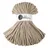 Bobbiny Makramee-Flechtkordel 5 mm 100 m Beige