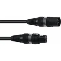 SOMMER CABLE DMX Kabel XLR 5pol 5m sw Hicon