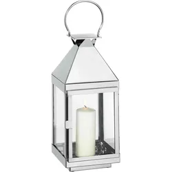 CILIO Edelstahl Laterne VILLA 16 x 16 x 45 cm